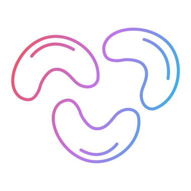 meyve ve sebze ikonu, organik gıda konsepti. vektör illüstrasyonu