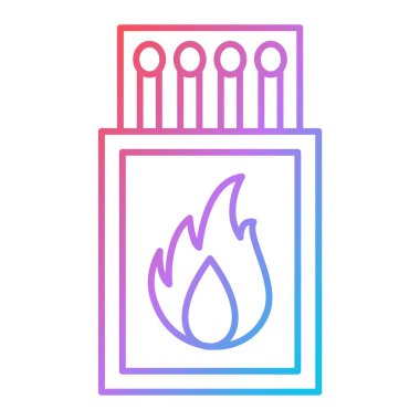 Tek elektrikli soba simgesinin vektör illüstrasyonu