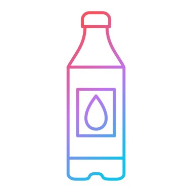 Su simgesinin vektör illüstrasyonu