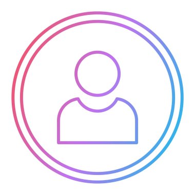 Web ve mobil için kullanıcı arayüzü simgesi