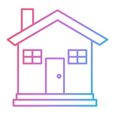 House vektör satırı simgesi