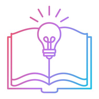 Modern eğitim ikonunun vektör illüstrasyonu