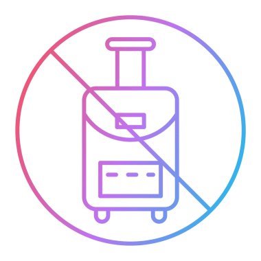 seyahat çantası resimleme beyaz üzerine izole