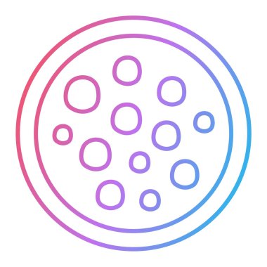 Bir pizza ikonunun gösterimi