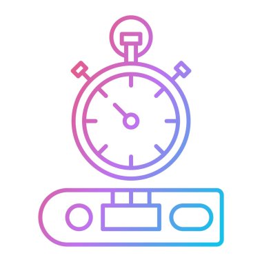 Kronometre simgesi çizimi