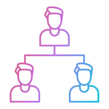 iş insanları ikon vektör illüstrasyon tasarımı