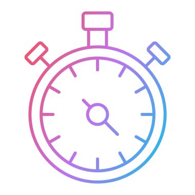 Kronometre simgesi çizimi