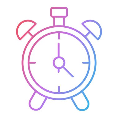 Zaman yönetimi simgesi vektör illüstrasyonu