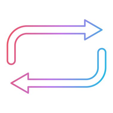 ok simgesi vektör illüstrasyonu