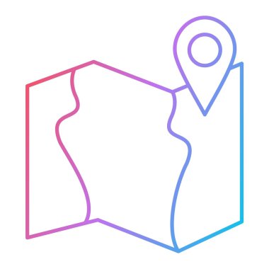 Harita işaretleyici simgesi. Ana konum pin vektör illüstrasyon sembolü. İzole edilmiş bir arka plan. gps navigasyon.