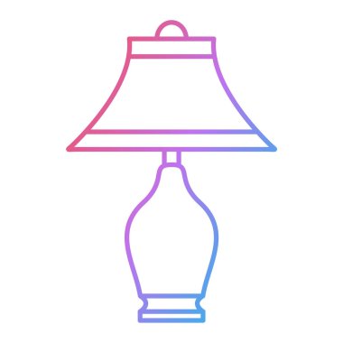 Modern lamba simgesinin vektör illüstrasyonu