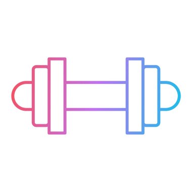 dambıl simgesi vektör illüstrasyonu