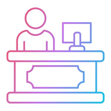 ofis vektör illüstrasyon 