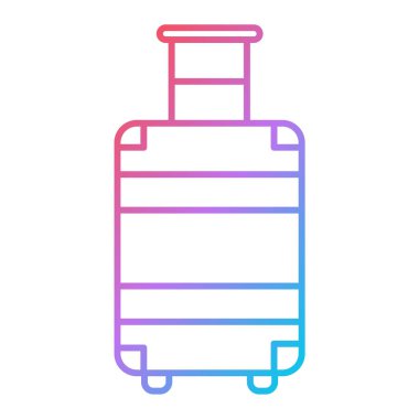 Bagaj simge vektör çizim