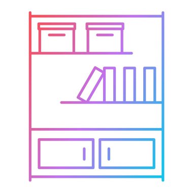 Modern eğitim ikonunun vektör illüstrasyonu