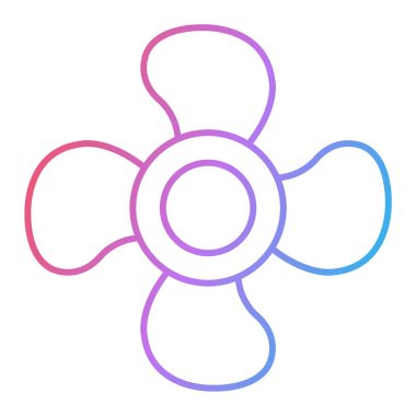 Modern otomatik simgenin vektör illüstrasyonu