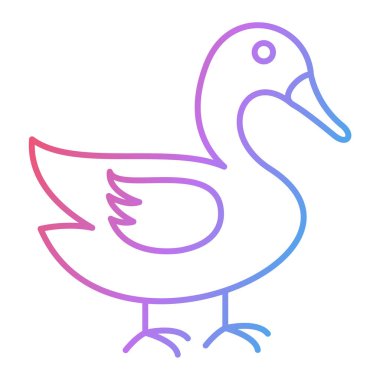 hayvan vektör simgesi işareti