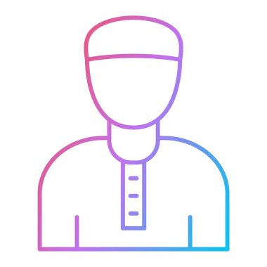 man simgesi vektör illüstrasyonu