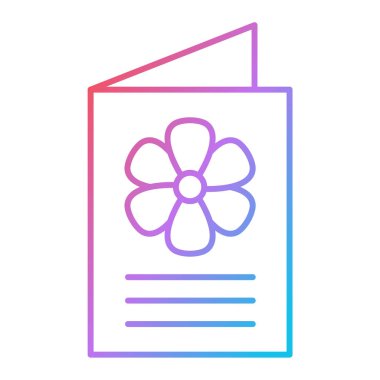 hediye simgesi vektör illüstrasyonu