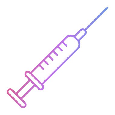 Şırınga ikonu vektör çizimi