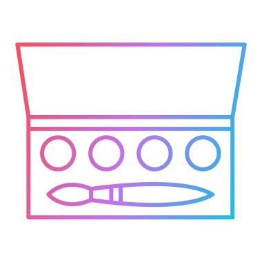 Güzellik salonu, kozmetik, kozmetik, makyaj, rimel, fırça, allık, göz falı, vektör çizimi