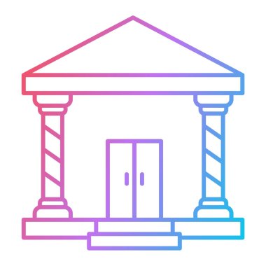 Yapı simgesinin vektör illüstrasyonu