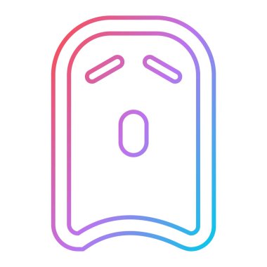 Çizgi film simgesinin vektör çizimi