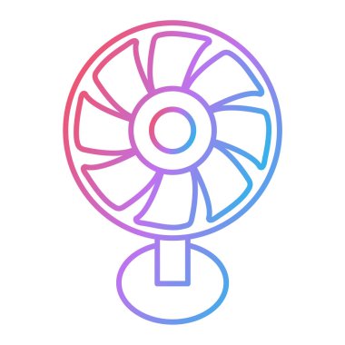 Hayran ikonu. vektör illüstrasyonu