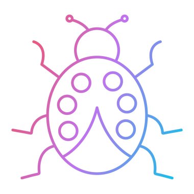 Uğur böceği vektör illüstrasyonuName