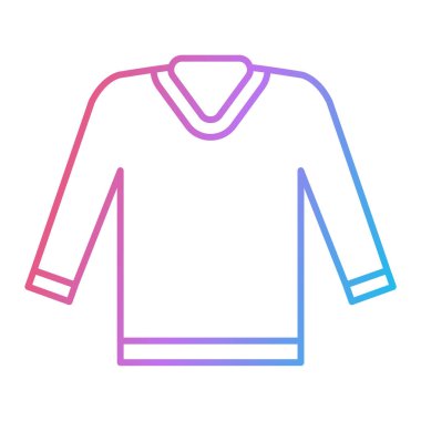 giysi simgesi vektör illüstrasyonu