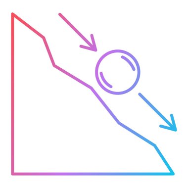 Elinde kalem olan bir adamın çizgi çiziminin çizimi