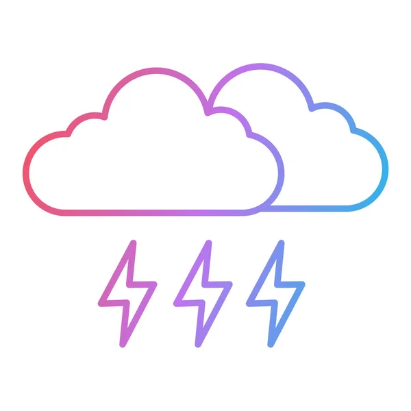 Nube Tiempo Icono Vector Ilustración Diseño — Vector de stock