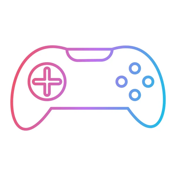 Joystick Gamepad Icon Vector Illustration — стоковый вектор