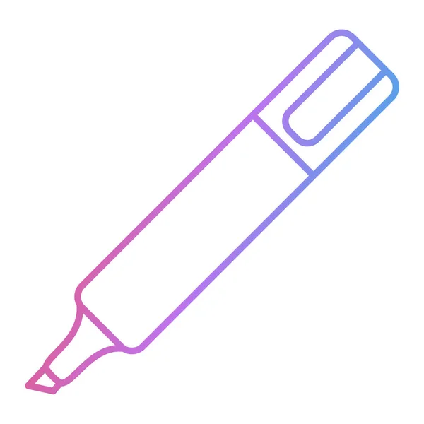 Pen Icon Vector Illustration — Stock Vector