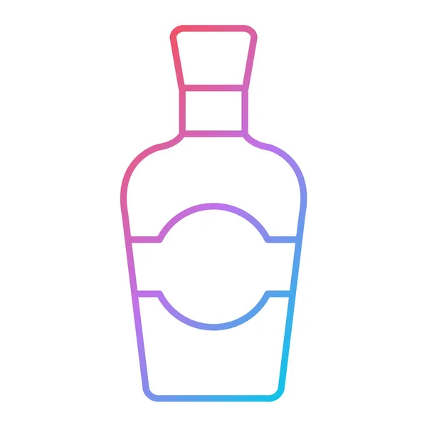 Bottle Beer Icon Outline Illustration Tequila Vector Icons Web — Image vectorielle