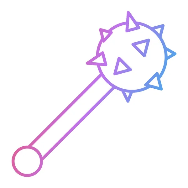 Magic Wand Sword Vector Illustration — Stock vektor
