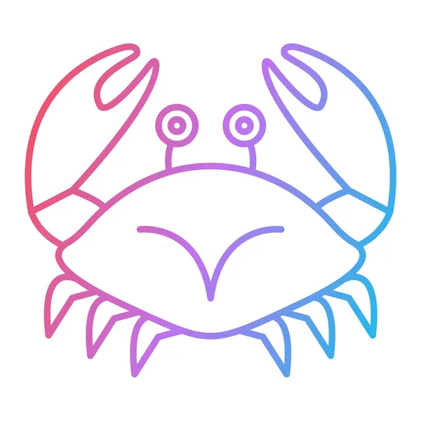 紫色水母图标 卡通风格 独立于白色背景 章鱼符号矢量图解 — 图库矢量图片