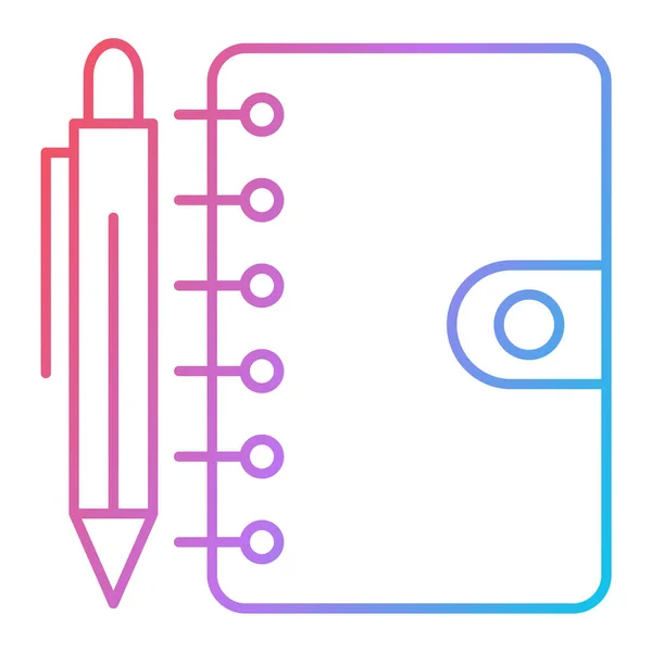 Pencil Icon Vector Illustration — Stock Vector