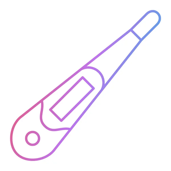 Vector Illustration Single Isolated Purple Pencil Icon White Background — Vector de stock