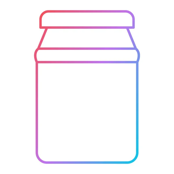 Jar Jam Icon Outline Illustration Mason Container Vector Icons Web — стоковый вектор