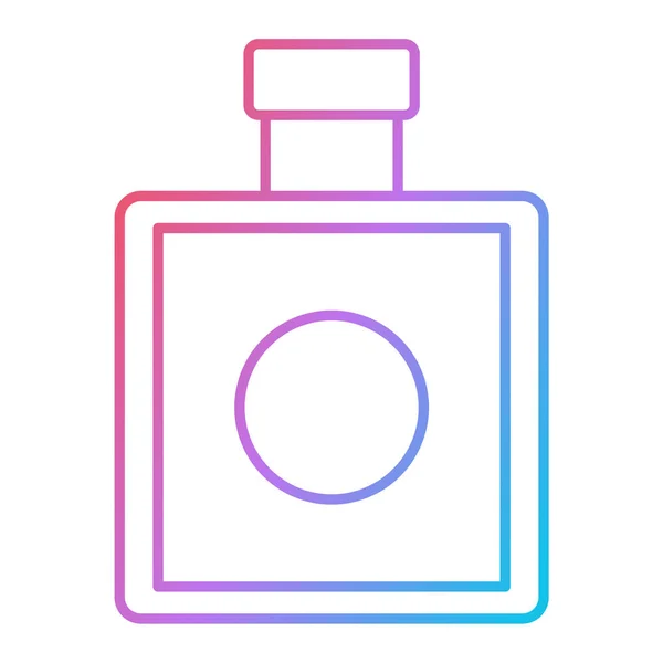 Perfume Bottle Icon Vector Outline Handbag Sign Isolated Contour Symbol — 스톡 벡터