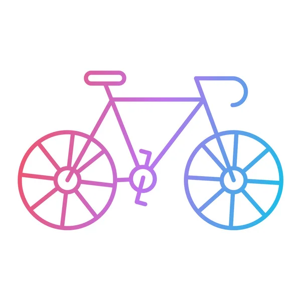 Bicycle Icon Vector Illustration — Stock Vector