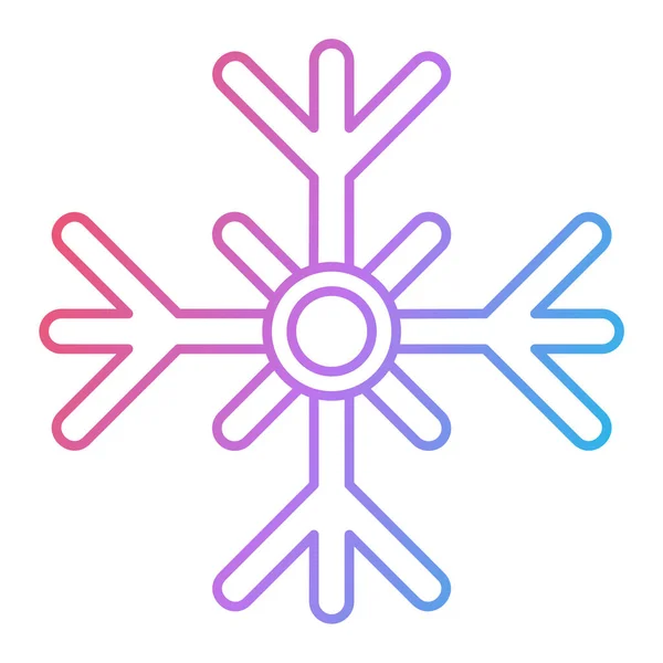 Copo Nieve Icono Web Ilustración Simple — Archivo Imágenes Vectoriales