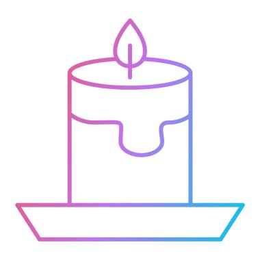 Mum simgesi. Web tasarımı