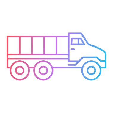 kamyon simgesi çizimi