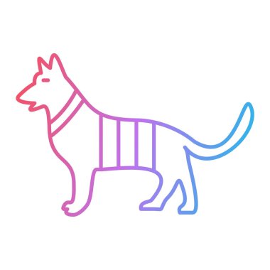 Kedi simgesi vektör illüstrasyon tasarımı