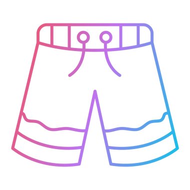 Mavi mayo simgesinin vektör illüstrasyonu