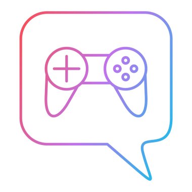 joystick simgesinin vektör çizimi