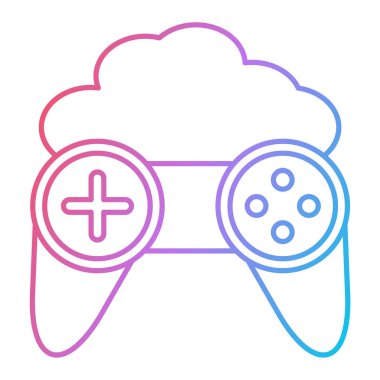 joystick vektör resimleme