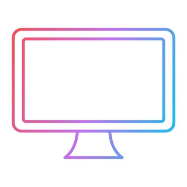 izleyici ikon vektör illüstrasyonu